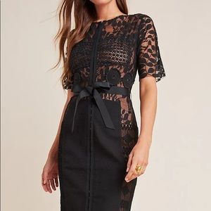 Anthropologie Byron Lars Carissima Sheath Dress
